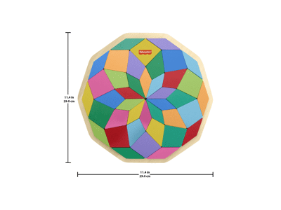 Fisher - price medinė dėlionė mandala