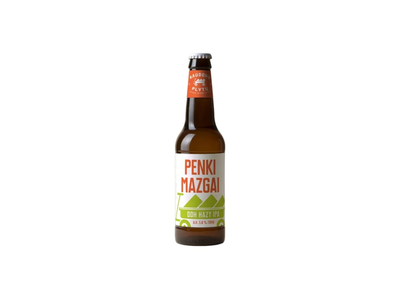 RAUDONŲ PLYTŲ alus PENKI MAZGAI, 330 ml