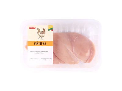 Viščiukų krūtinėlių filė RIMI, 500 g