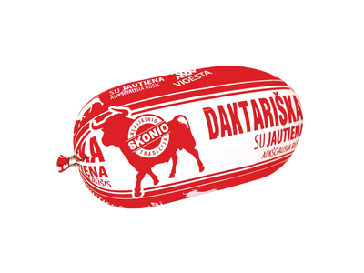 Virta DAKTARIŠKA dešra su jautiena, a.r.,500g