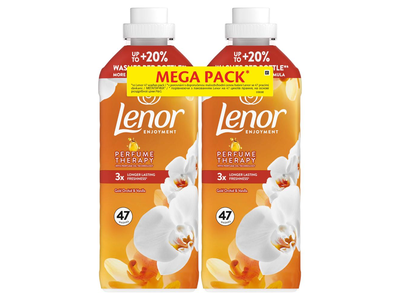 Minkštiklis LENOR Gold Orchid&Vanilla, 2X47 skalb., 2X987ml