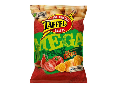 Pomidorų skonio bulvių traškučiai TAFFEL SAN DIEGO, 250g