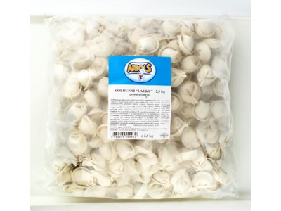 Koldūnai skrudinimui, su vištiena ir kiaulienos šonine, 2,5 kg