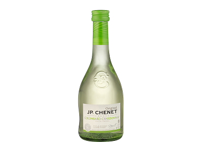 Vynas J.P.CHENET COLOMBARD-CHARDONNAY, baltasis, pusiau sausas, 11,5 %, 0,25 l