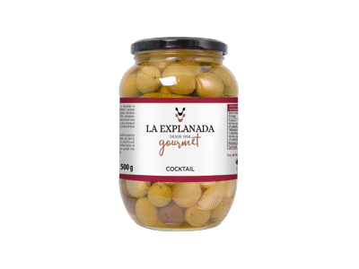 Ispaniškos alyvuogės su prieskoniais LA EXPLANADA, 850 ml