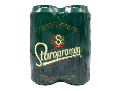 Alus STAROPRAMEN Premium Pack, 5%, 4 x 0,5 l