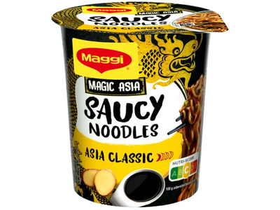 MAGGI Greitai paruošiami makaronai sojų ir imbiero padaže, 75g  