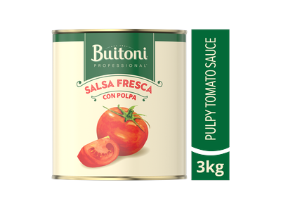 Pomidorų padažas BUITONI, Salsa Fresca con Polpa, 3 kg