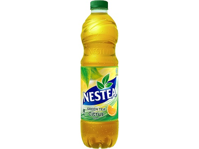 Negazuotas persikų sk. gaivusis gėrimas su juod. arbatos ekstraktu "Nestea", 500ml