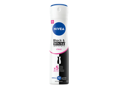 Puršk.dezod.mot.NIVEA BLACK&WHITE CLEAR,150ml