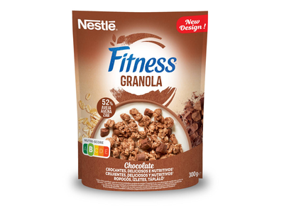 Granola su šokoladu NESTLE FITNESS, 300 g