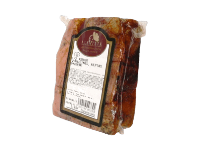 Keptas karkos vyniotinis vakuume, I r., 1 kg