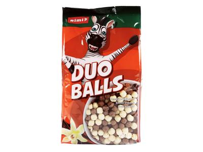 Sausi pusryčiai Duo Balls RIMI 250g