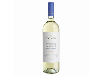 B. s. vynas ZONIN PINOT GRIGIO, 12 %, 0,75 l