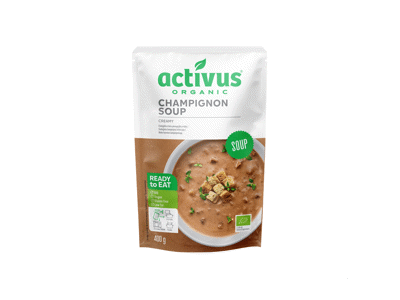 Trinta pievagrybių sriuba ACTIVUS EKO, 400 g