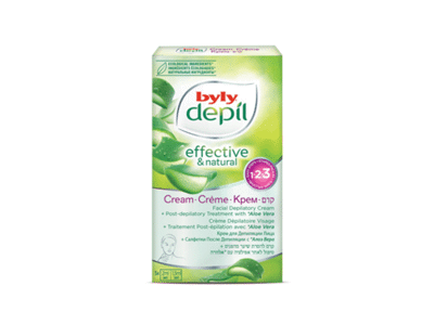 Depiliacinis veido kremas BYLY DEPIL ALOE VERA, 5 vnt
