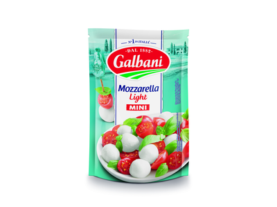 Sūris Mozzarella GALBANI, Light mini, 150 g