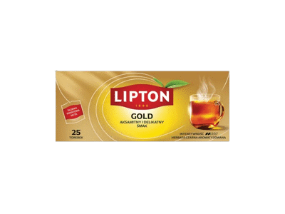 Juodoji arbata LIPTON GOLD, 37.5 g