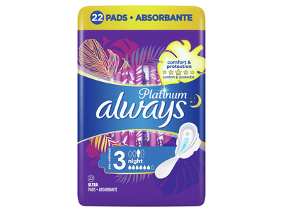Hig.pak.ALWAYS PLATIN.NIGHT,22vnt
