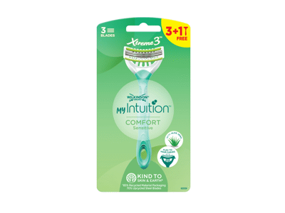 Moteriškas vienkartin.skustuvas WILKINSON SWORD XTREME3,4vnt, 4 vnt.