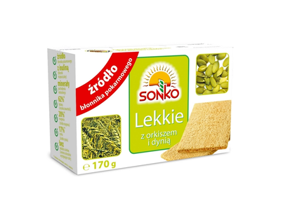 SONKO Crispbread with spelt pumpkin seeds 170g
