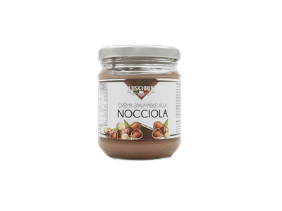 Lazdynų riešutų kremas LUSCIOUX, 45%, 200 g