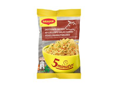 Greitai paruošiami makaronai MAGGI (jautienos skonio), 59.2 g
