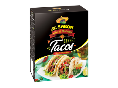 Rinkinys EL SABOR, Street Tacos, 329 g