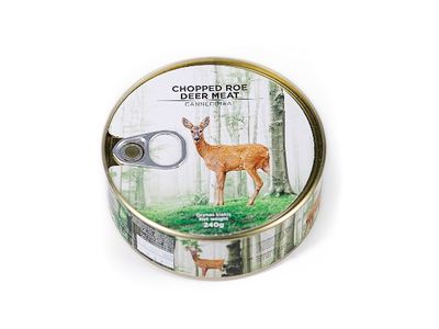Stirnienos konservai, kapota mėsa, 240 g