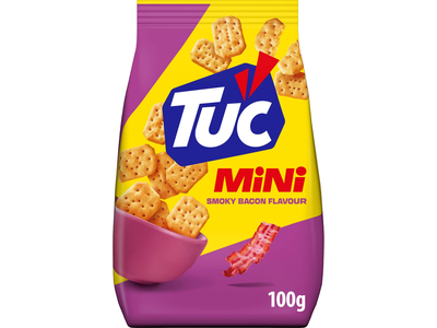 Krekeriai TUC, rūkyto bekono skonio, 100 g