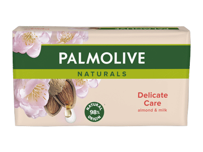 Gabalinis tualetinis muilas PALMOLIVE ALMOND & MILK, 90 g