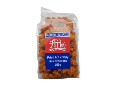 Aštrūs keptų ryžių krekeriai AJI, 250 g