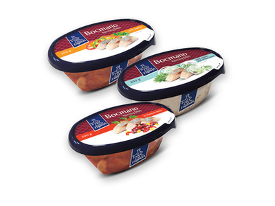 BOCMANO silkių filė (3 rūšių), 300 g