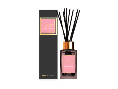 Namų kvapas su lazdelėmis AREON BLACK PEONY BLOSSOM, 85 ml