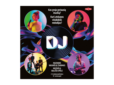 Muzikinis žaidimas Dj Pop TACTIC, 60428, 1 vnt.