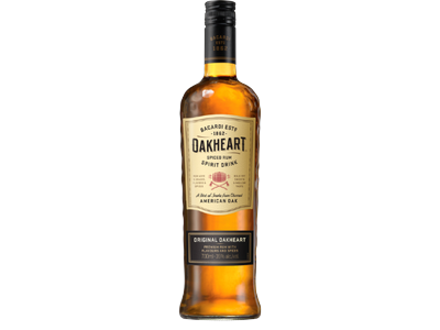 Spiritinis gėrimas BACARDI Oakheart, 32,5 %, 0,7 l