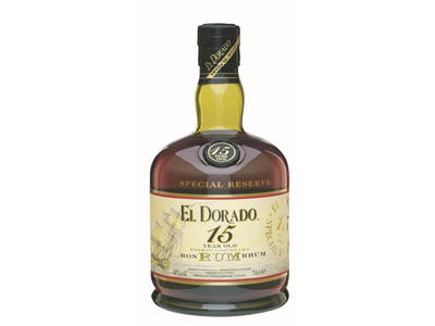 Romas EL DORADO 15 Years, 43%, 0,7l