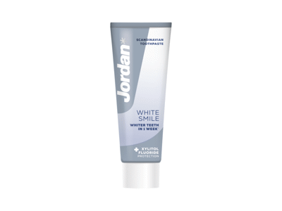 Dantų pasta JORDAN „WHITE SMILE“, 75 ml