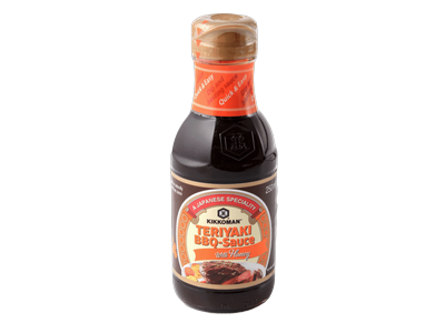 Pad. su medumi KIKKOMAN TERIYAKI BBQ, 250 ml
