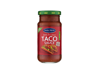 Švelnusis pomidorų padažas SANTA MARIA TEX MEX TACO, 230 g