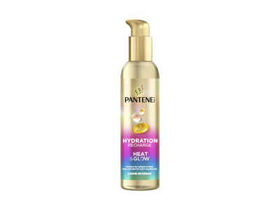 Nenuplaunamas plaukų kremas PANTENE Hydration Recharge, Heat&Glow, 135 ml