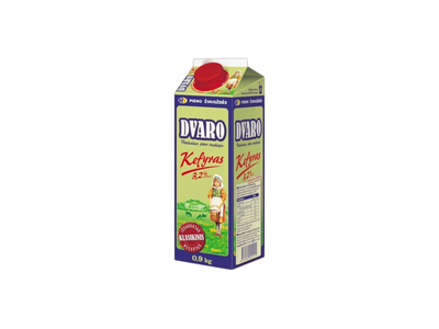 DVARO kefyras, 3,2 % rieb., 900 g