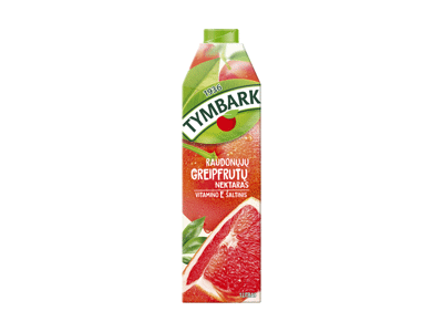 Raudonųjų greipfrutų nektaras TYMBARK, 1 l