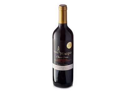 Raudonasis sausas vynas VINA MAIPO CLASSIC SERIES CARMENERE CABERNET SAUVIGNON (12,5%), 750 ml