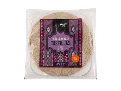 Piln.grūd.kviet. tortilijos RIMI PLANET, 370g