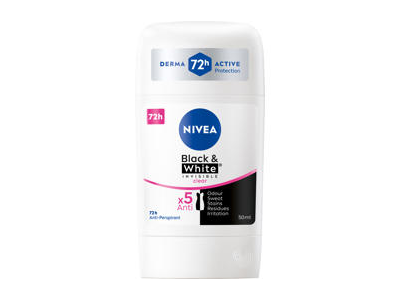 NIVEA BLACK&WHITE CLEAR pieštukinis antiperspirantas moterims, 50 ml