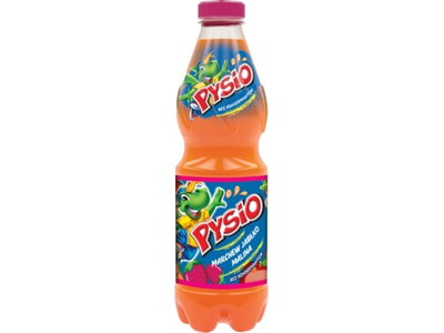 Morkų, obuolių, aviečių sulčių gėrimas PYSIO, 0,9 l