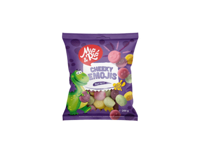 Guminukai šypsenėlės MIO&RIO, 200g, 200 g