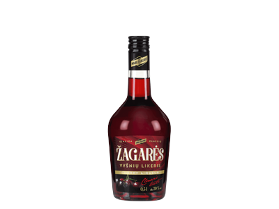 Likeris KLASIKA ŽAGARĖS vyšnių, 30%, 0,5 l