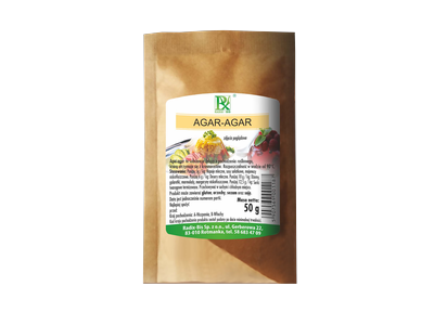 Želatinos pakaitalas AGARAS, 50 g